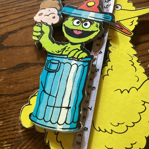 Vintage Sesame Street birthday wall art five piece set - Picture 3 of 7